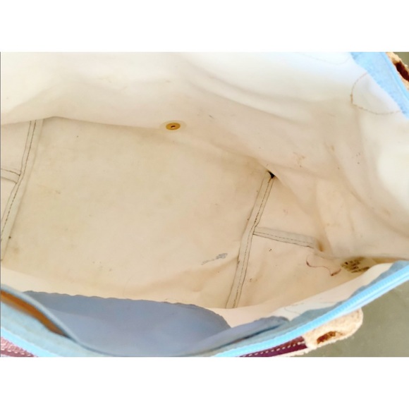 Beautiful Longchamp Le Pliage Small/Mini Baby Blue Tote - Picture 3 of 5